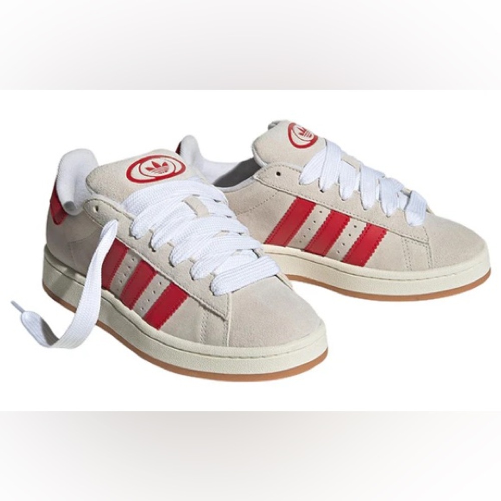 adidas Campus 00s 'Crystal White Scarlet'